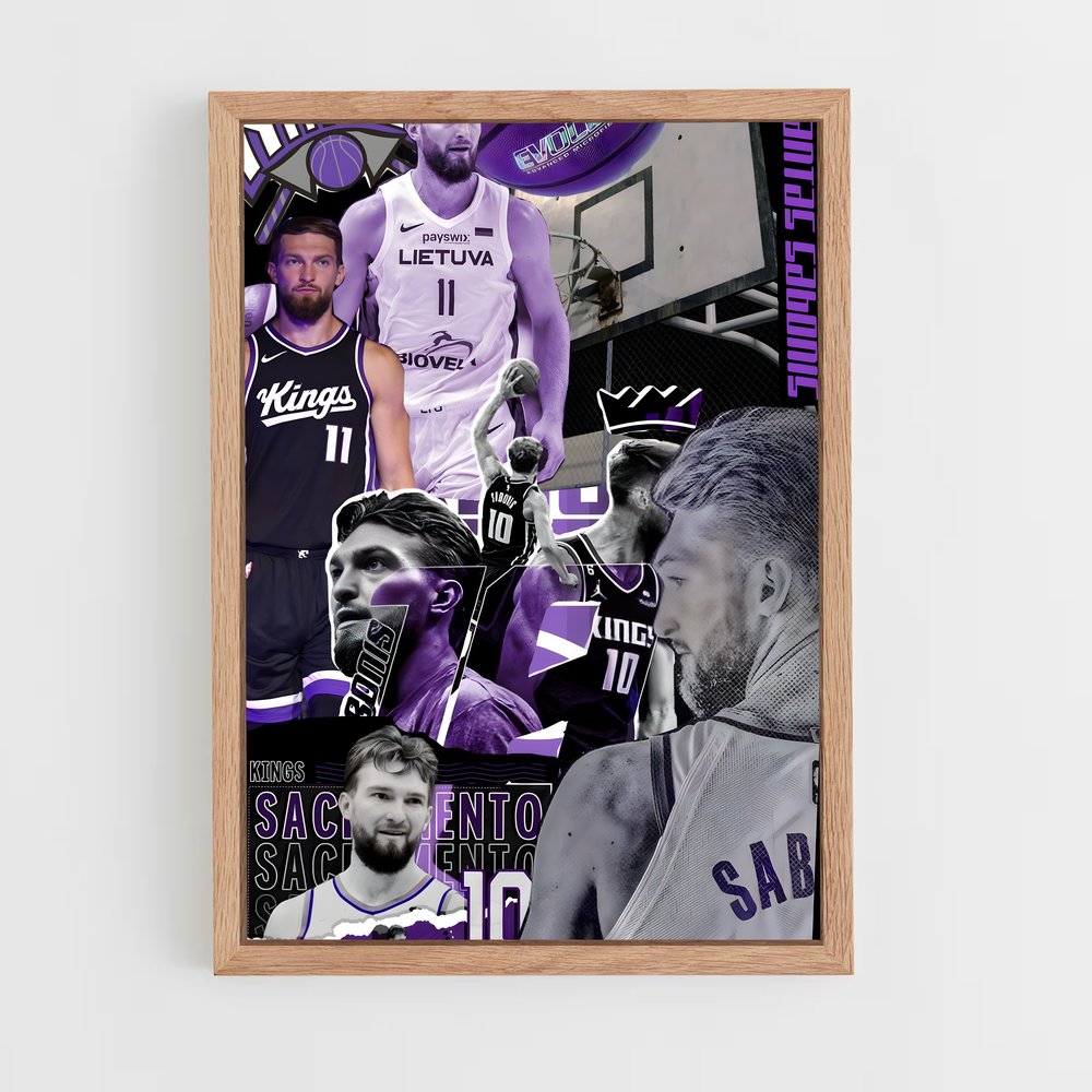 Poster Sacramento Spirit – affiche Basketball (vue 4)